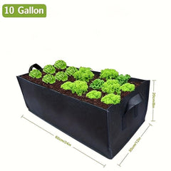 Thick Fabric Raised Garden Bed For Indoor And Outdoor Growing