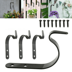 Small Metal Hooks J Hook Vintage Wall Hook Screw Hooks Hanging Plant Holder Flow
