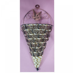 1pc Flower Pot Wall Planting Net Straw Macrame Plant Hanger
