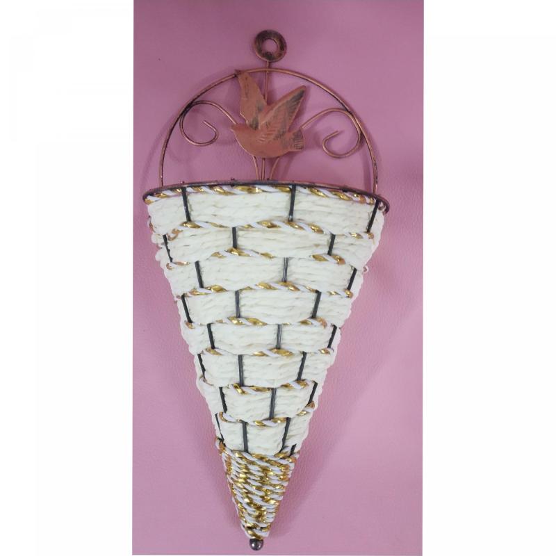 1pc Flower Pot Wall Planting Net Straw Macrame Plant Hanger