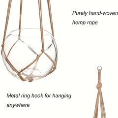 Plant Hanger Indoor Hanging Planter Basket Boho Home Decor
