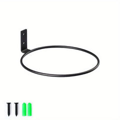 10 16 15 24 20 32 Cm Plant Holder Ring Wall Mounted Iron Bracket Hanger