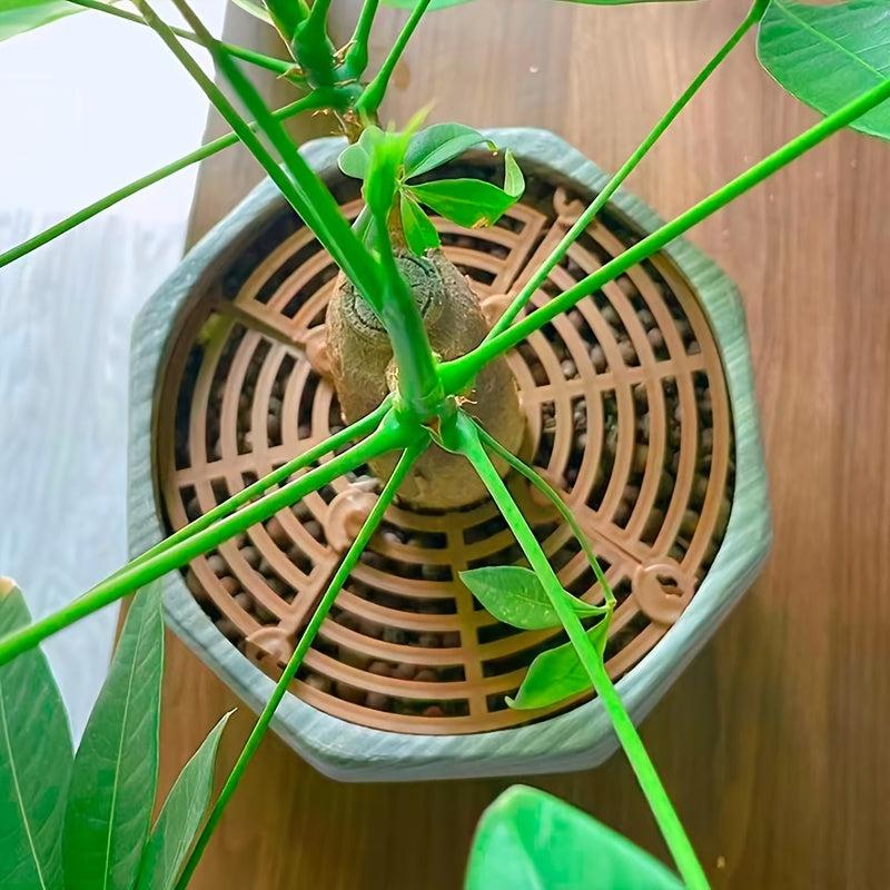 Flower Pot Surface Protector Grid for Plant Safety