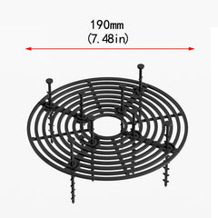 Flower Pot Surface Protector Grid for Plant Safety