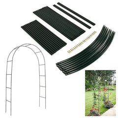 Iron Arch Flower Stand Rose Vine Moon Grape