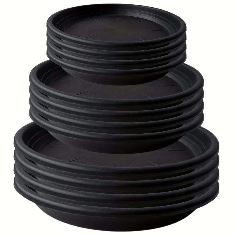 Plastic Plant Saucer Pot Tray 6-48 Cm Flower Planter Saucers Drip Tray