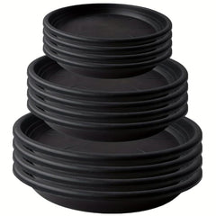 Plastic Plant Saucer Pot Tray 6-48 Cm Flower Planter Saucers Drip Tray