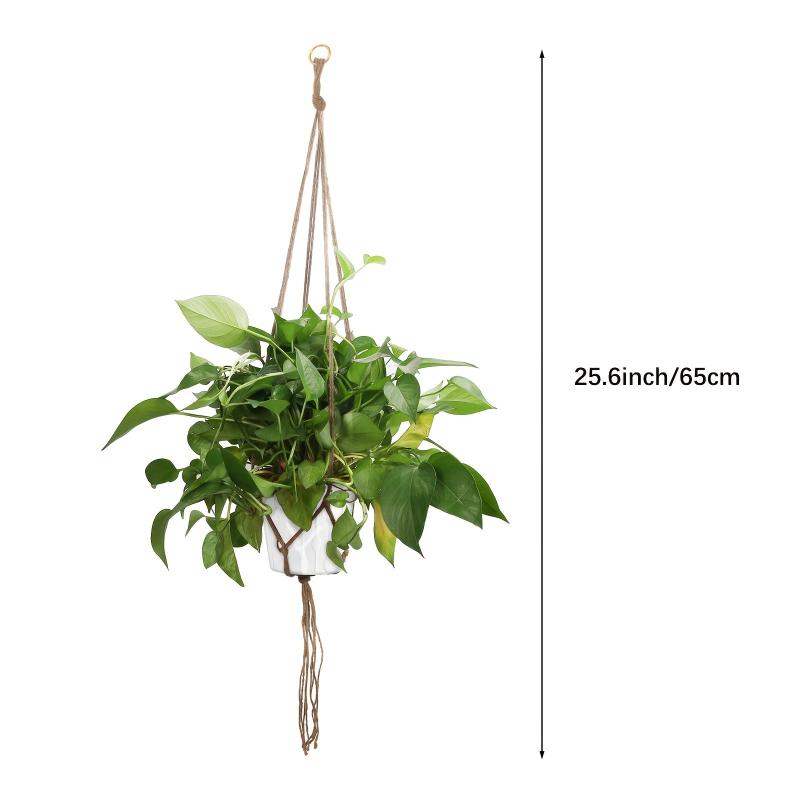2pcs Greening Plant Hanger Flower Pot Basket 121 92 cm