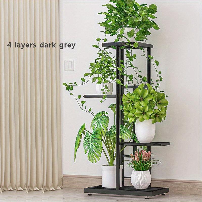 Cordial Shining Stand For Flowers Iron Plant Holder Storage Pot Rack Organizer