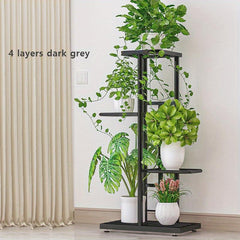 Cordial Shining Stand For Flowers Iron Plant Holder Storage Pot Rack Organizer