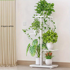 Cordial Shining Stand For Flowers Iron Plant Holder Storage Pot Rack Organizer