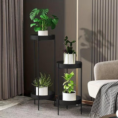 Iron Art Flower Rack Green Lotus Pot Rack