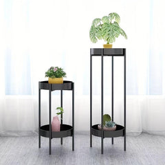 Iron Art Flower Rack Green Lotus Pot Rack