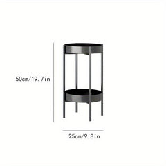 Iron Art Flower Rack Green Lotus Pot Rack
