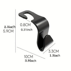 Car Seat Back Hook Organizer Holder Hooks Anti Falling Hook
