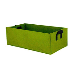 Fabric Raised Garden Bed Square Flower Planting Bag Vegetable Plant Pot