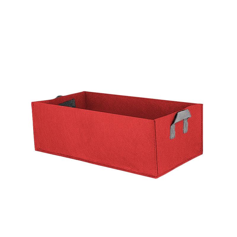 Fabric Raised Garden Bed Square Flower Planting Bag Vegetable Plant Pot