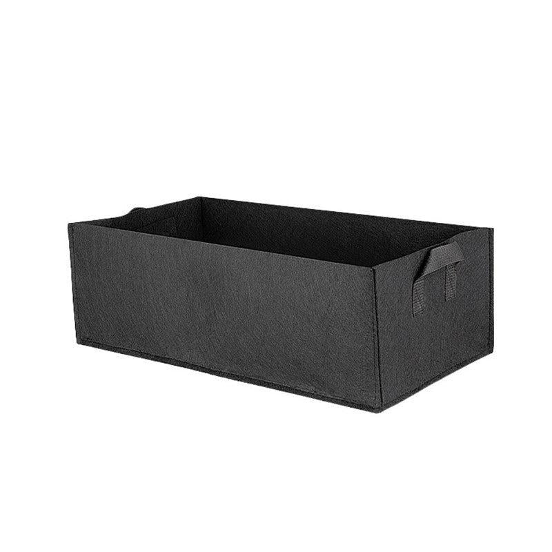 Fabric Raised Garden Bed Square Flower Planting Bag Vegetable Plant Pot
