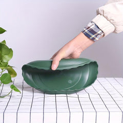 5pcs Plastic Planter Drain Trays for Patio Lawn & Garden