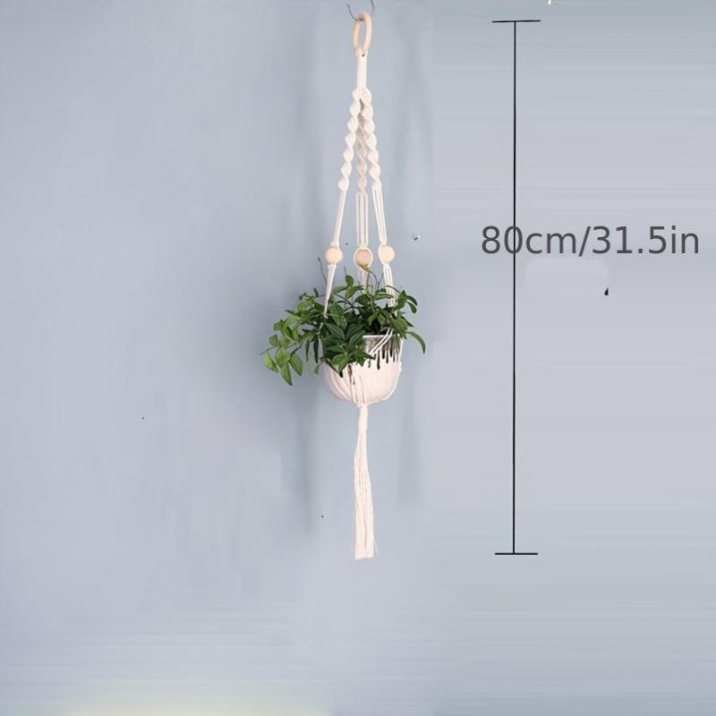 2pcs Macrame Plant Hanger Pot Hanging Holder Trellis Climbing Plants