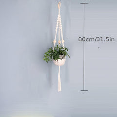 2pcs Macrame Plant Hanger Pot Hanging Holder Trellis Climbing Plants