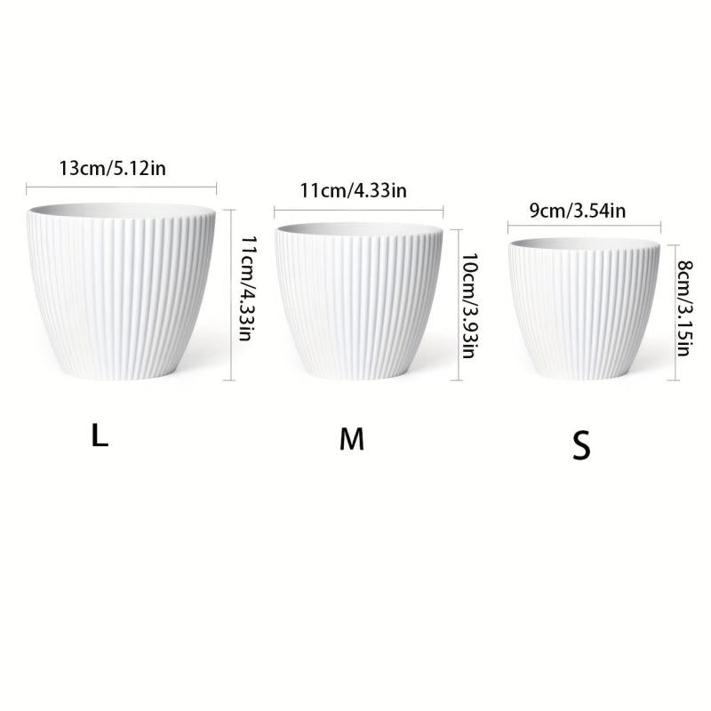 Plastic Flower Pot for Indoor Outdoor Hom...