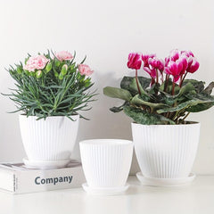 Plastic Flower Pot for Indoor Outdoor Hom...