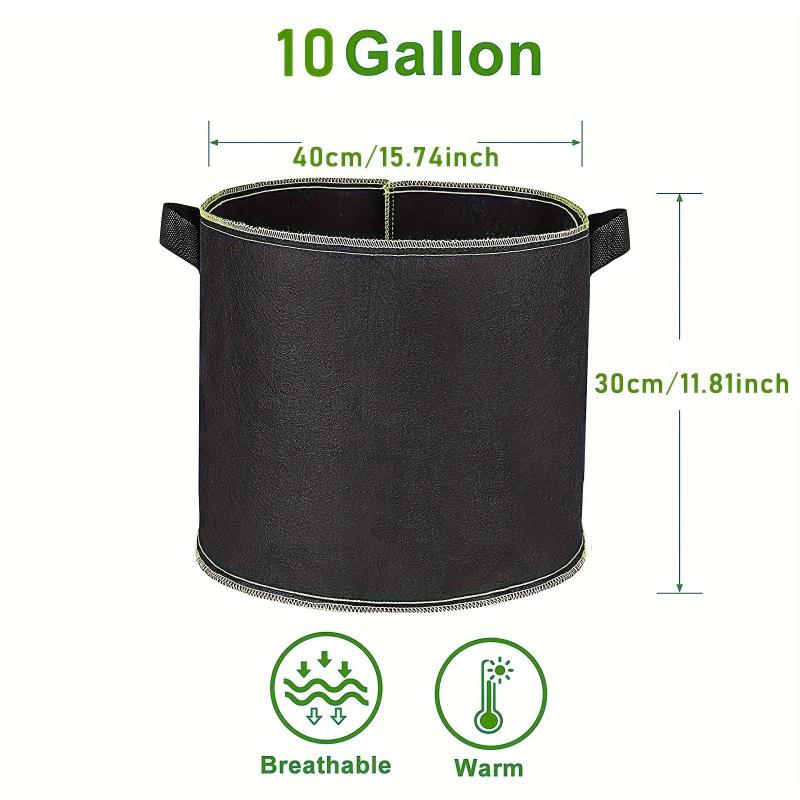 5 Gallon Grow Bags Heavy Duty Aeration Fabric Pots