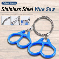 Portable Stainless Steel Chain Saw Manual Sawing Cutting Tool