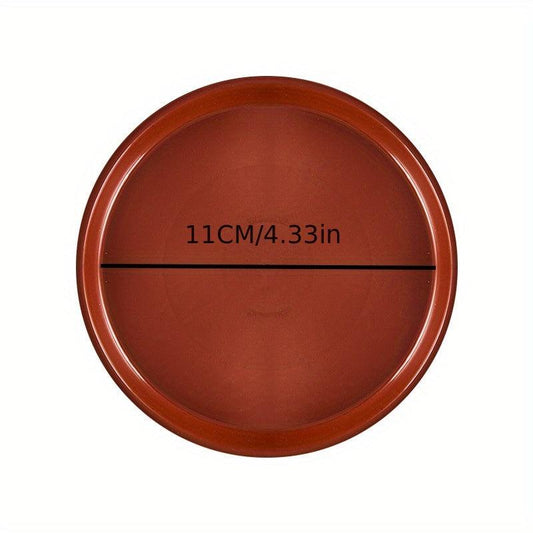 5pcs Plastic Planter Tray with Drain Tray for Patio Garden