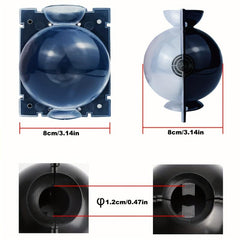 2pcs Air Layering Propagation Kit Grafting Ball Pods Clear Plant Rooting Box