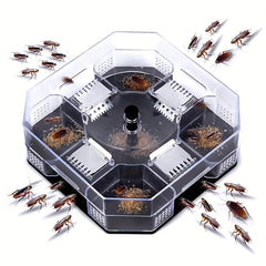 Reusable Cockroach Trap Box - Indoor & Outdoor Insect Traps
