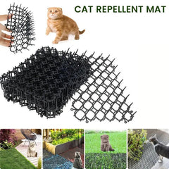 12pcs Cat Deterrent Mat Scat Mat With Spikes Cat Repellent Indoor/Outdoor
