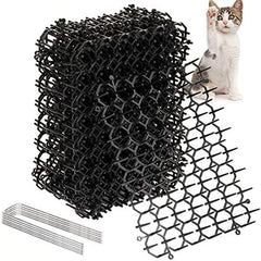 12pcs Cat Deterrent Mat Scat Mat With Spikes Cat Repellent Indoor/Outdoor