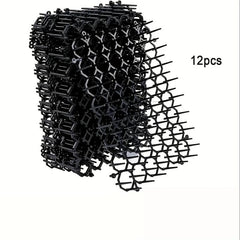 12pcs Cat Deterrent Mat Scat Mat With Spikes Cat Repellent Indoor/Outdoor