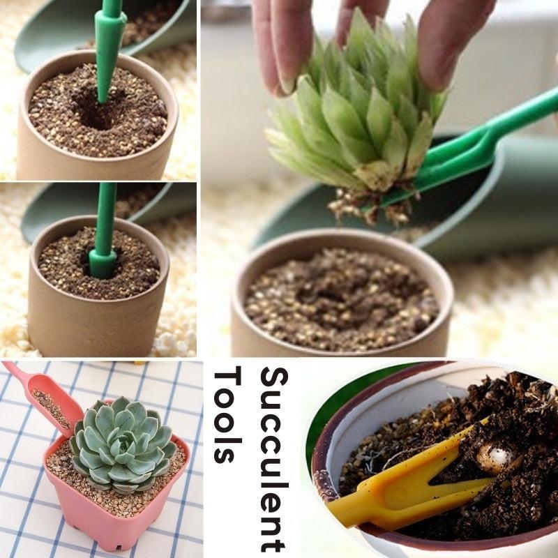 4pcs Flower Growing Tool Set Mini Garden Tools