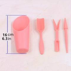 4pcs Flower Growing Tool Set Mini Garden Tools