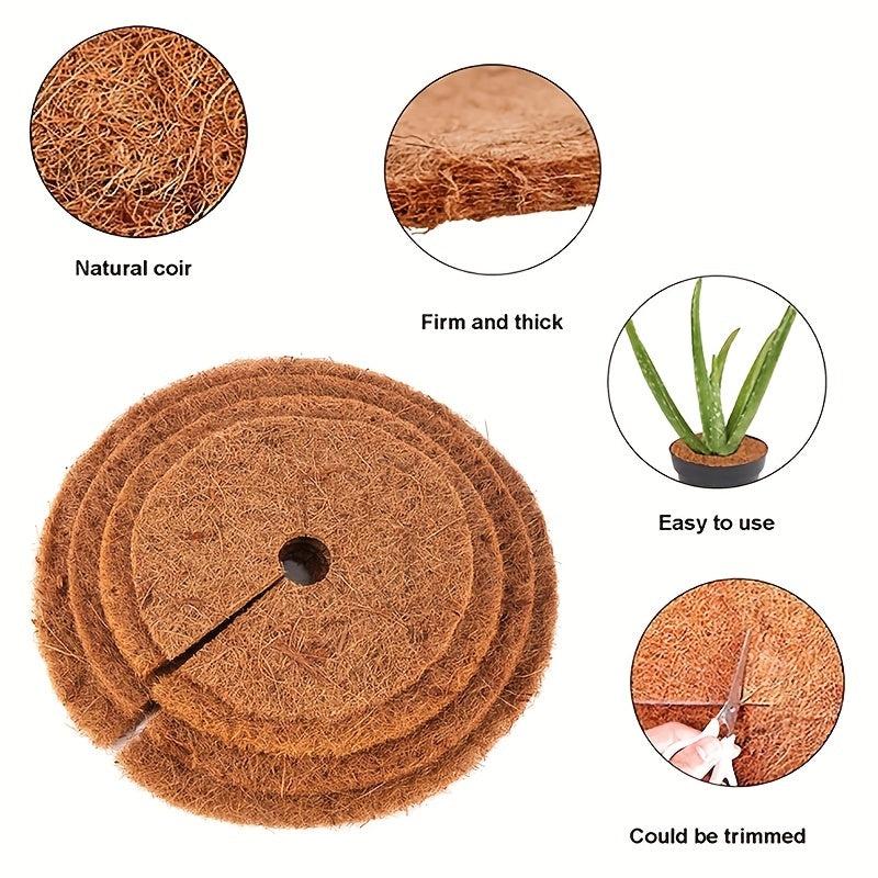 Coconut Fibers Mulch Ring Tree Protector Mat Tree Ring Mats