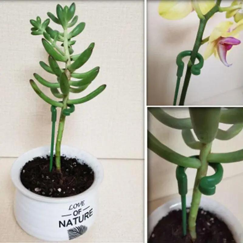 10pcs Reusable Plant Support Stakes for Butterflies Orchid Succulents Flower Sta