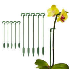 10pcs Reusable Plant Support Stakes for Butterflies Orchid Succulents Flower Sta
