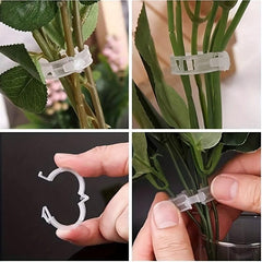 Plastic Garden Plant Support Clips Tomato Clips Plant Ties Trellis Clips