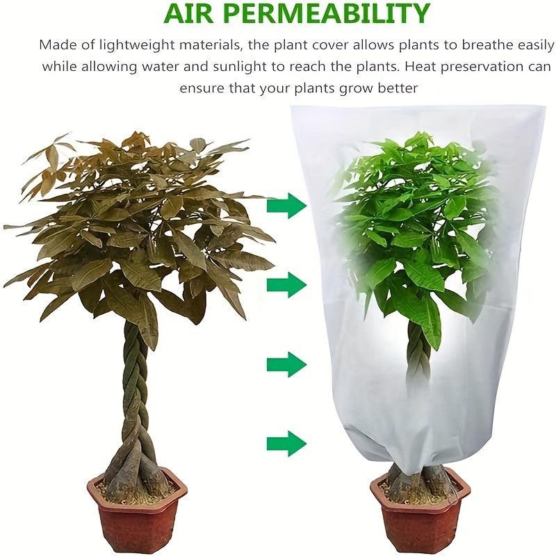 Plant Anti Freezing Cover Non-Woven Bag Winter Protective Can Be Vacuum Packed