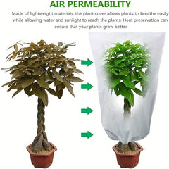 Plant Anti Freezing Cover Non-Woven Bag Winter Protective Can Be Vacuum Packed
