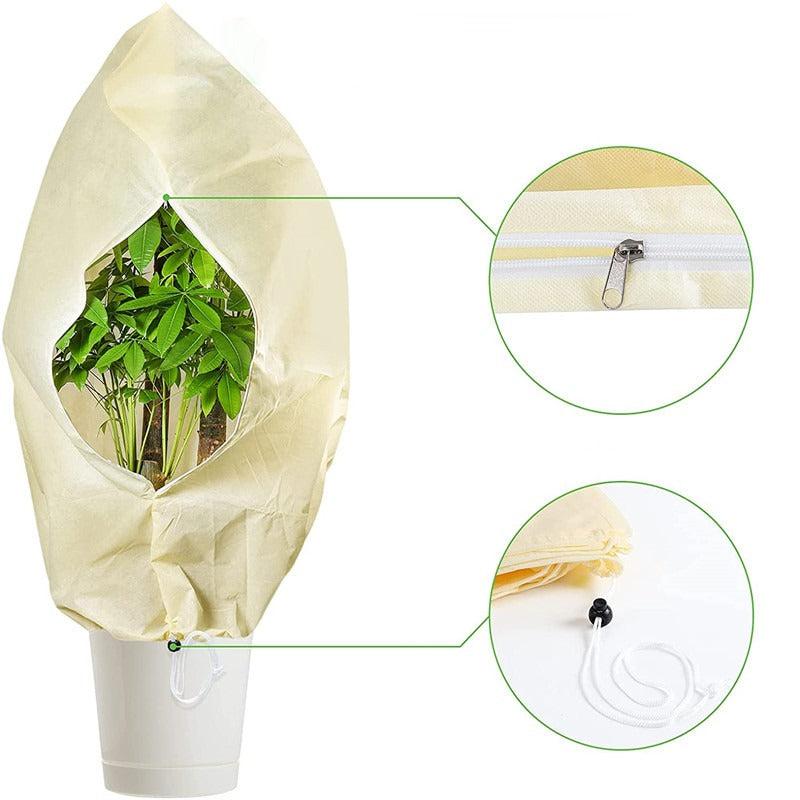 Plant Anti Freezing Cover Non-Woven Bag Winter Protective Can Be Vacuum Packed