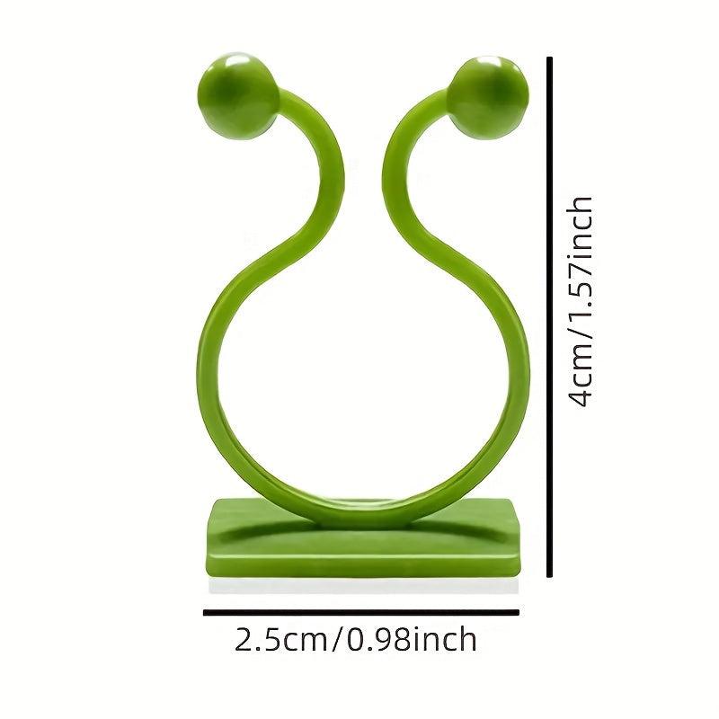 10pcs Self Adhesive Garden Wall Plant Clips for Climbing Vines