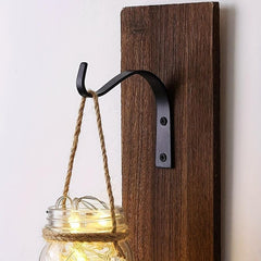 2pcs Hanging Plant Brackets 7.62cm S Shaped Iron Wall Mounted Hangers