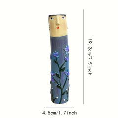 Bohemia Families Face Vase Resin Handicraft Home Decoration