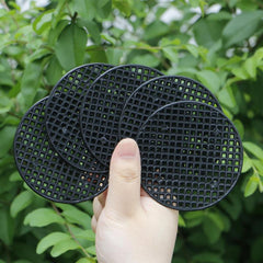 50pcs Flower Pot Hole Mesh Pad Drainage Screens Prevent Soil Loss