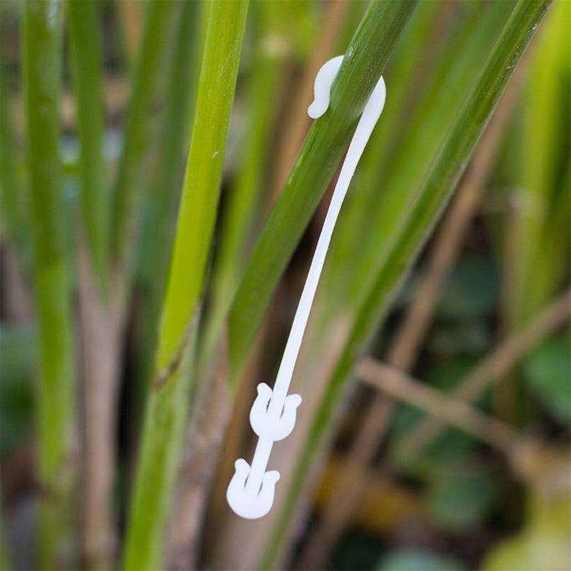 50pcs J Shaped Fruit Tomato Ear Hook Plant Support Fastener Clips