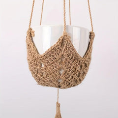 3pcs Guno Macrame Plant Hanger Hand Woven Boho Flowerpot Rack